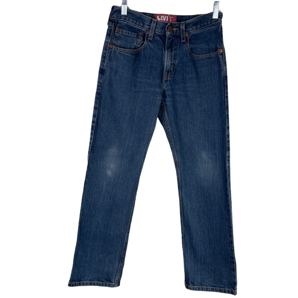 Levi’s Unisex 514 Slim Straight Leg 16 28x28 Denim Jeans Red Tab Cotton/Spandex